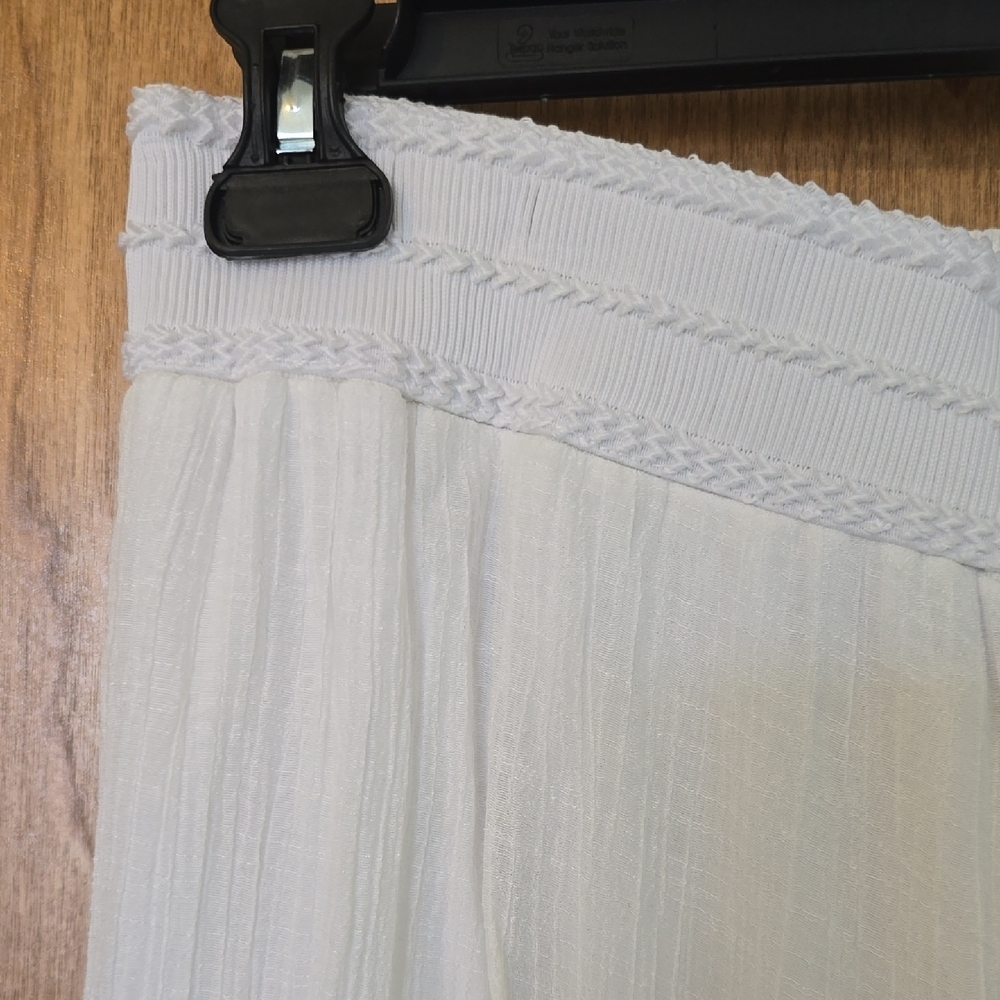 Apt. 9 White Wide Leg Women's Pants - Picture 2 of 4